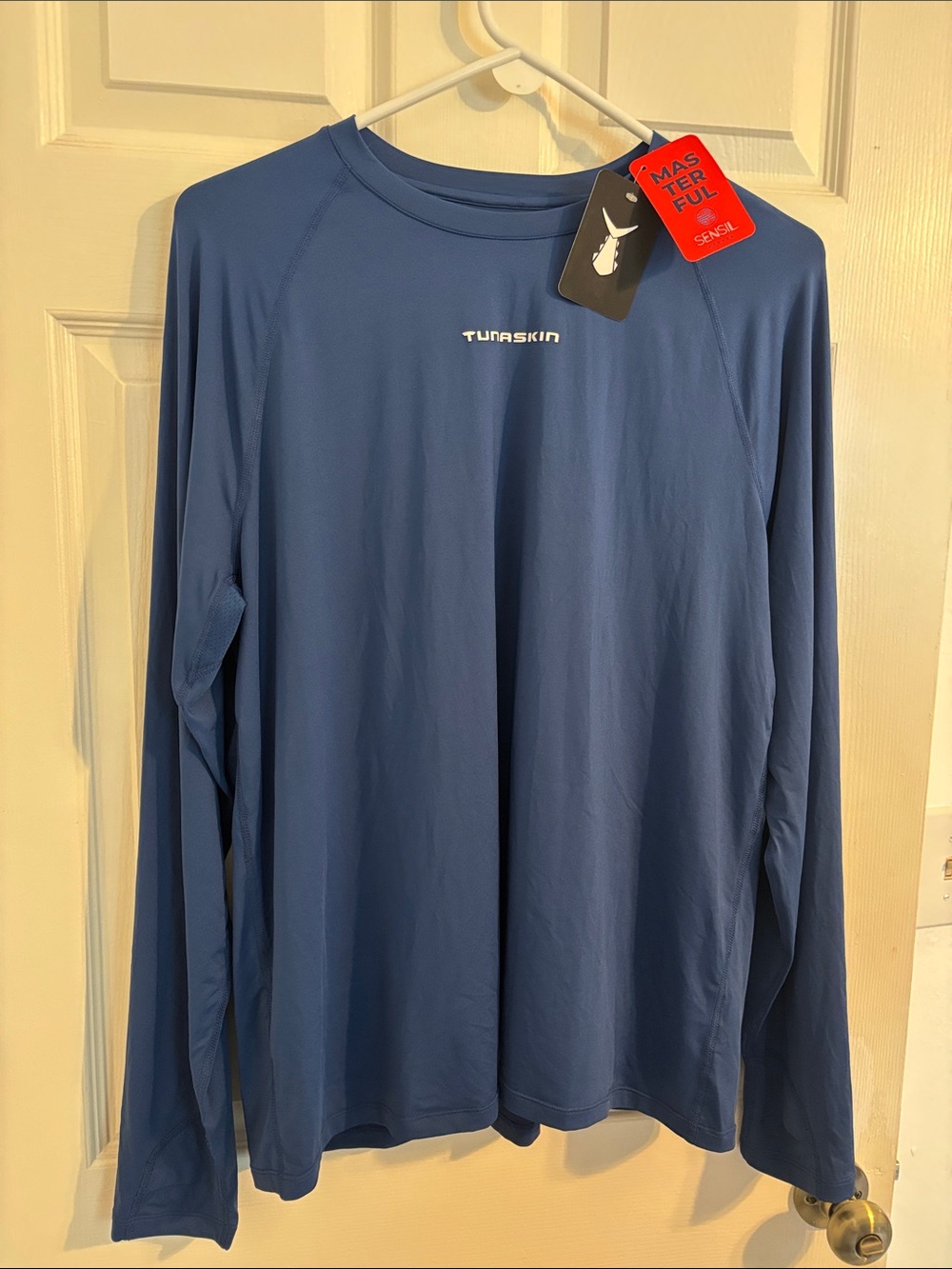Men's Ahi Breeze Performance long sleeve Tee - Slate Blue